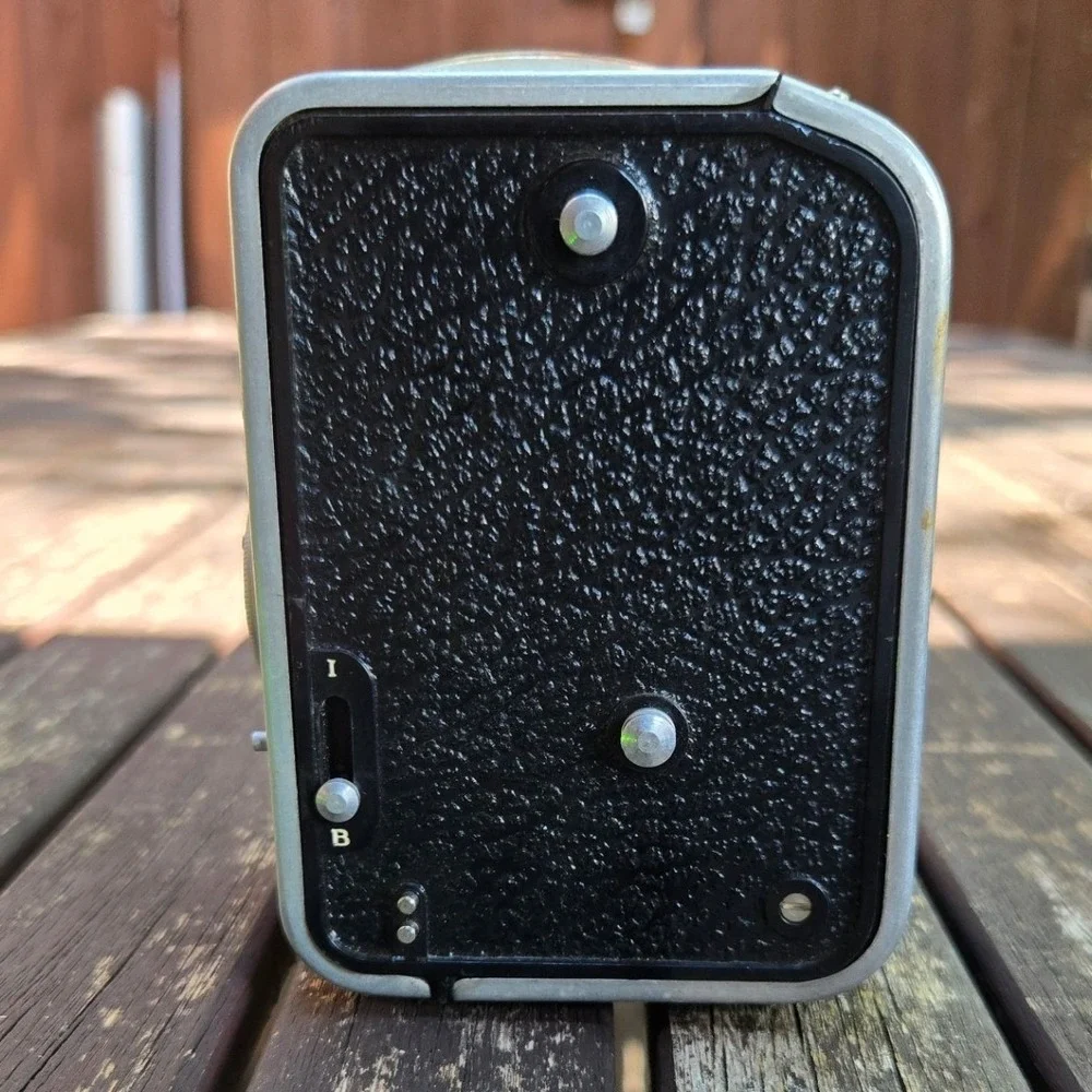 Vintage Kodak Duaflex Camera with Kodar f/8 72mm Lens & Leather Field Case